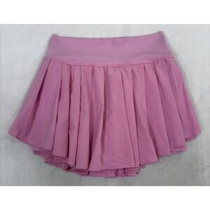 OFFLINE by aerie Real Me Pleated Tennis Skirt Skort Pink Med. Preppy Pickleball